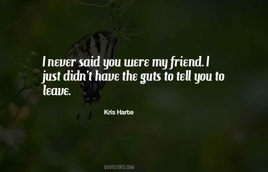 Kris Harte Quotes #1848255