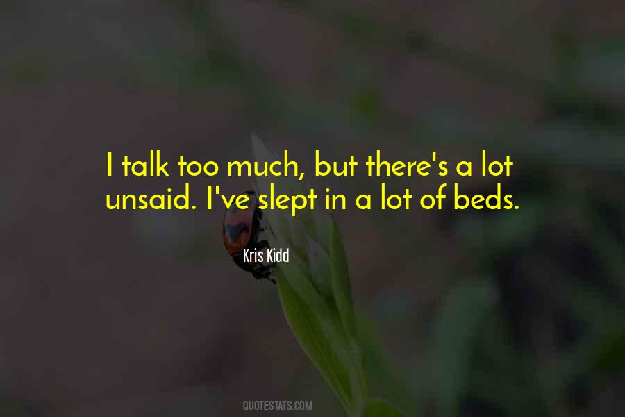Kris Kidd Quotes #362577