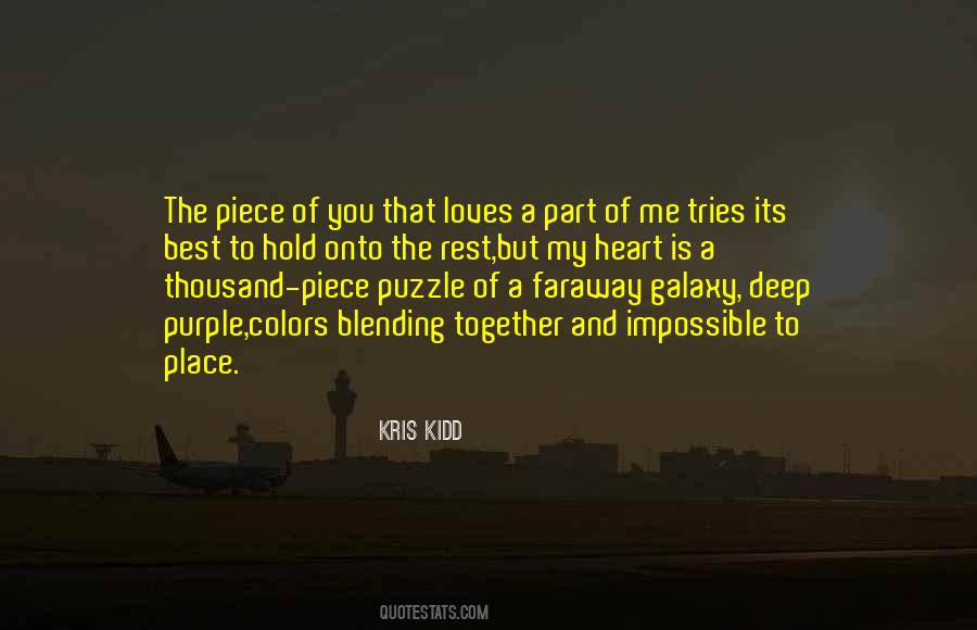 Kris Kidd Quotes #51367
