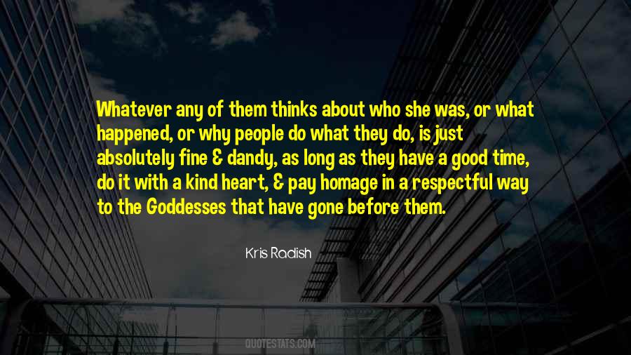 Kris Radish Quotes #687517