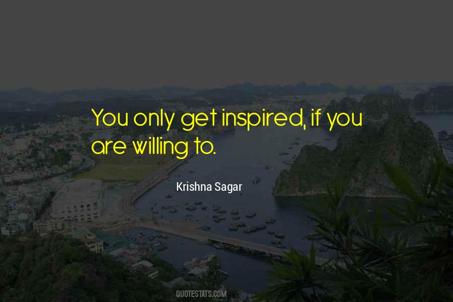 Krishna Sagar Quotes #1618027
