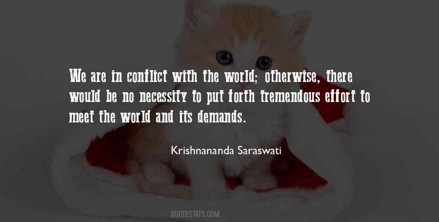 Krishnananda Saraswati Quotes #1133339