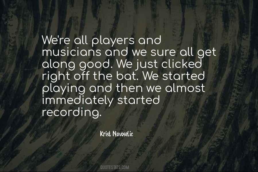 Krist Novoselic Quotes #122590