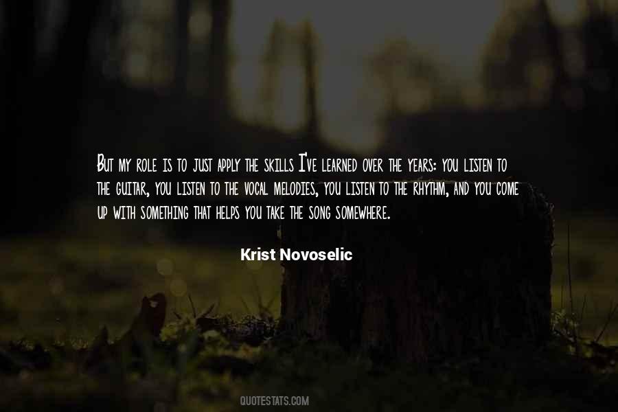 Krist Novoselic Quotes #1540744