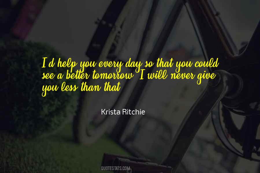 Krista Ritchie Quotes #1281749