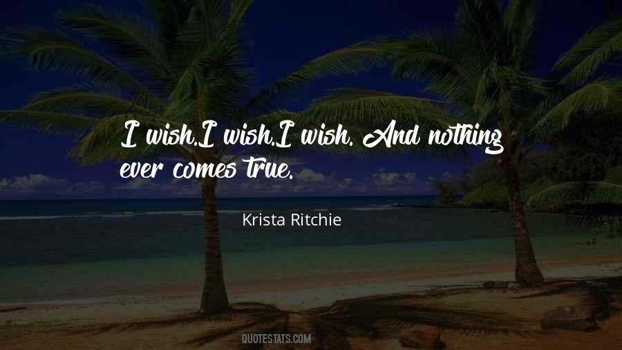 Krista Ritchie Quotes #1422546