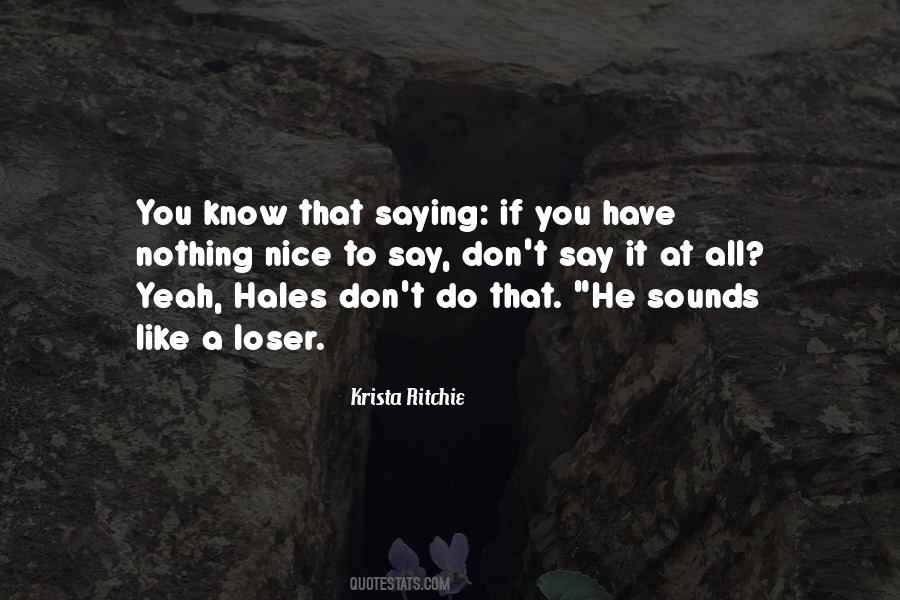 Krista Ritchie Quotes #1559322