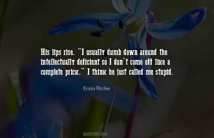 Krista Ritchie Quotes #424236