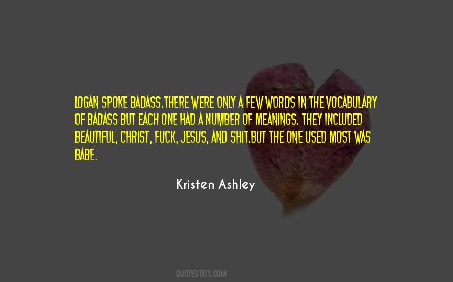 Kristen Ashley Quotes #717575