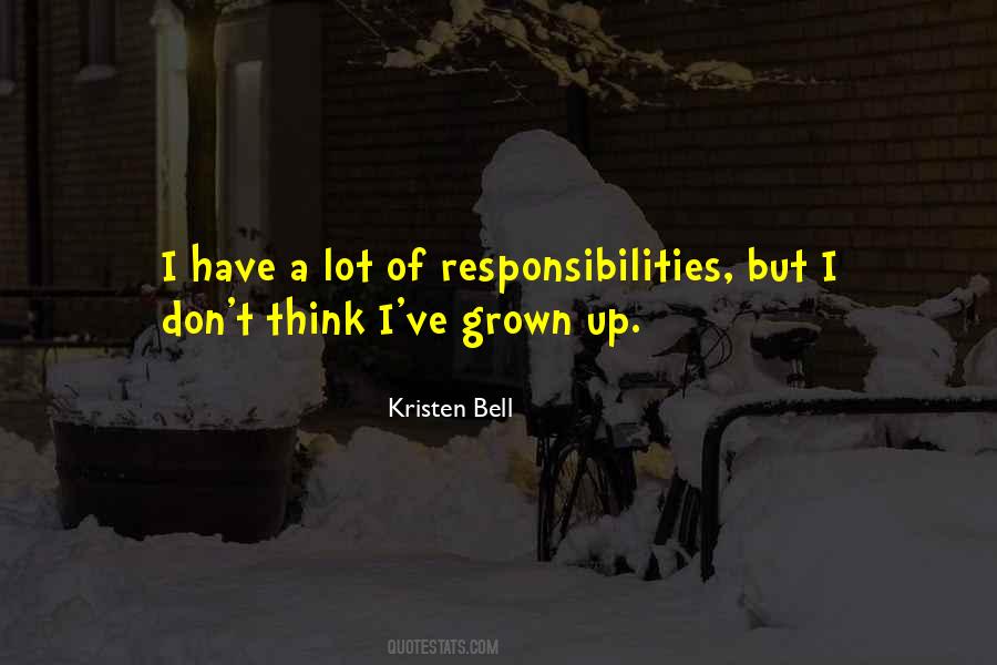 Kristen Bell Quotes #489208