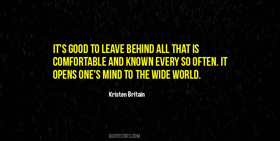 Kristen Britain Quotes #1574349