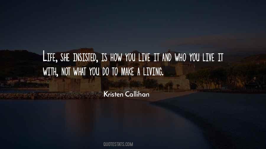 Kristen Callihan Quotes #447035