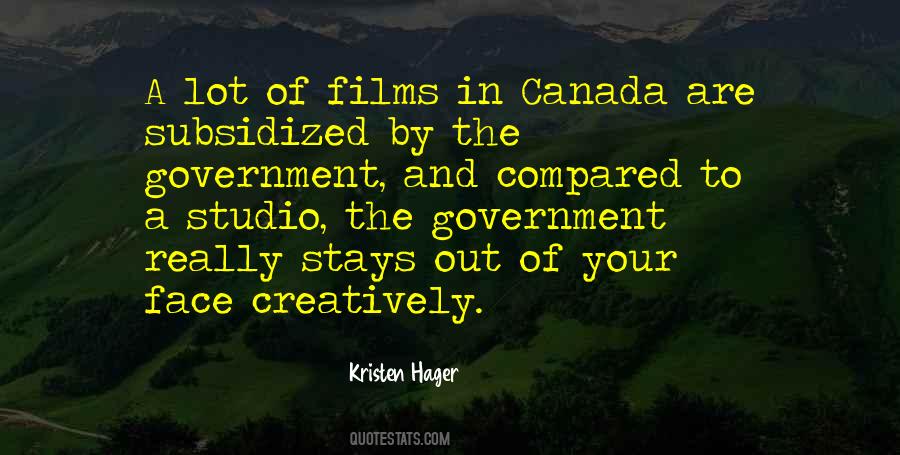 Kristen Hager Quotes #372892