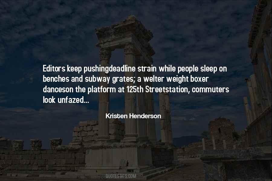 Kristen Henderson Quotes #1609662