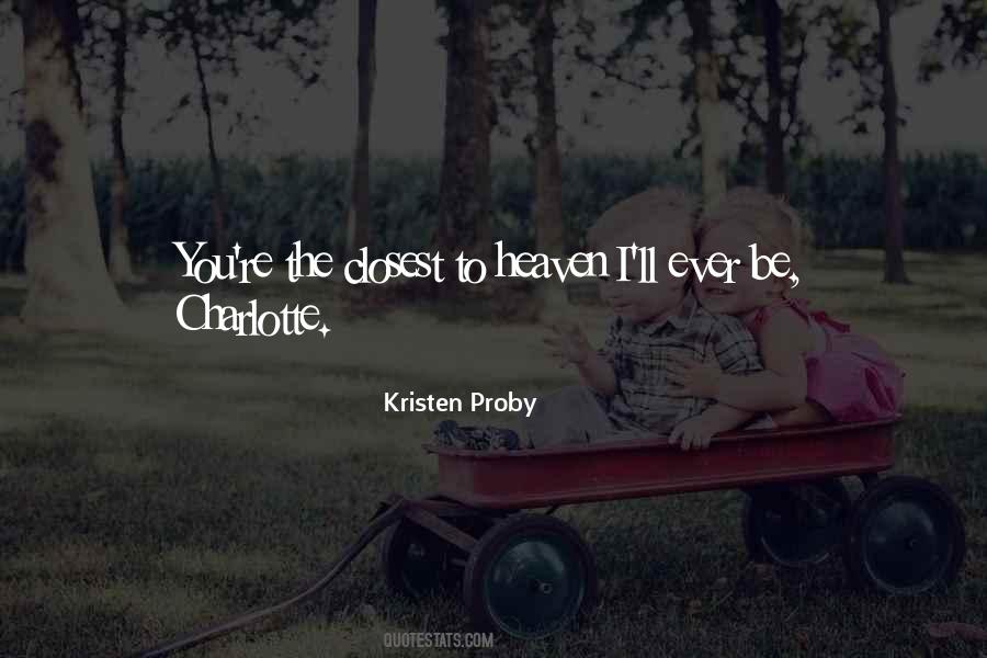 Kristen Proby Quotes #1407057