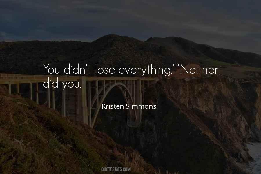 Kristen Simmons Quotes #1639533