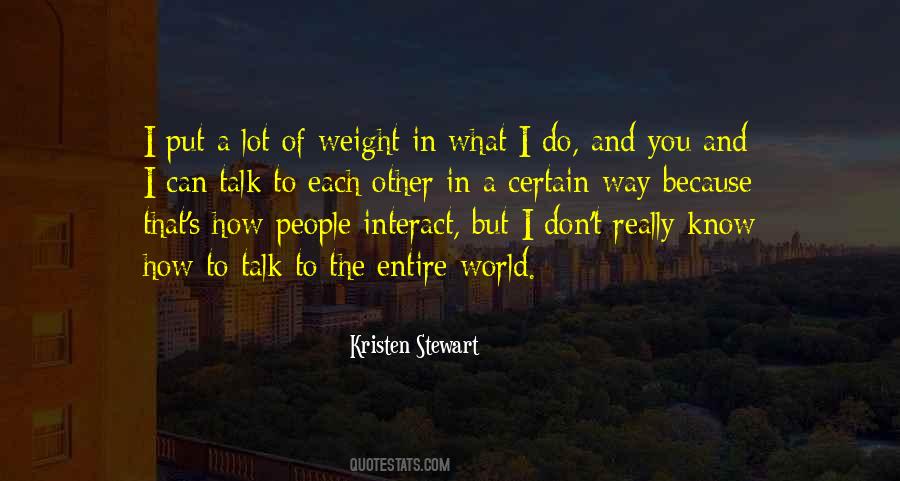 Kristen Stewart Quotes #778697