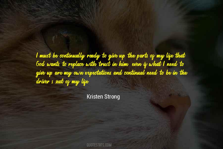 Kristen Strong Quotes #140700 Kristen Strong Quotes #140700