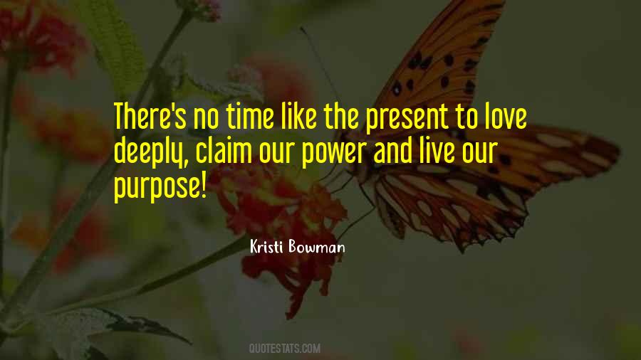 Kristi Bowman Quotes #424927