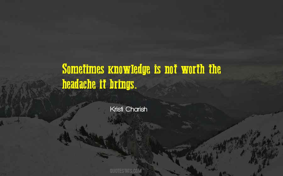 Kristi Charish Quotes #1680015