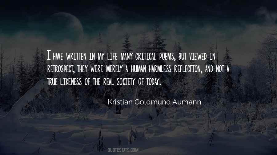 Kristian Goldmund Aumann Quotes #762239 Kristian Goldmund Aumann Quotes #762239