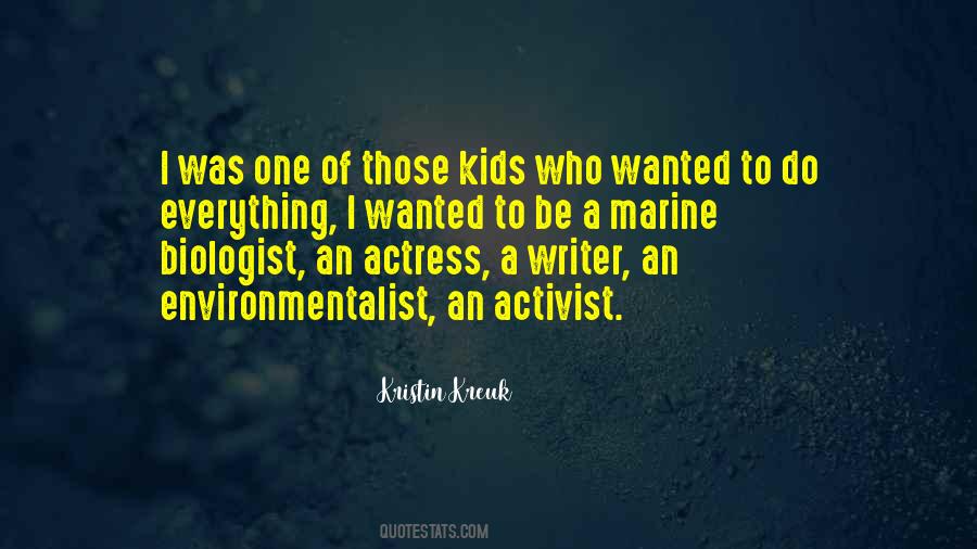 Kristin Kreuk Quotes #1349967