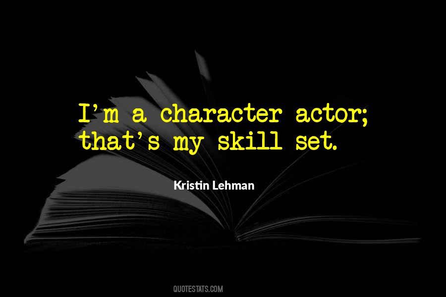 Kristin Lehman Quotes #1573908