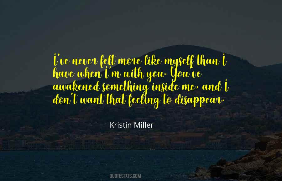 Kristin Miller Quotes #1545630