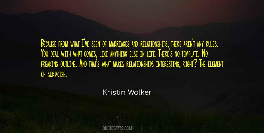 Kristin Walker Quotes #61979