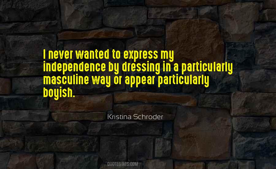 Kristina Schroder Quotes #12602