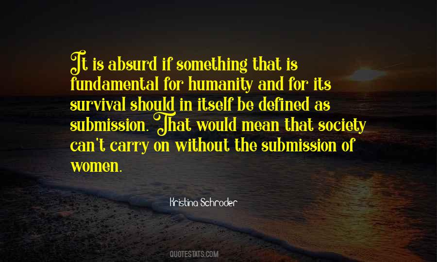 Kristina Schroder Quotes #32300