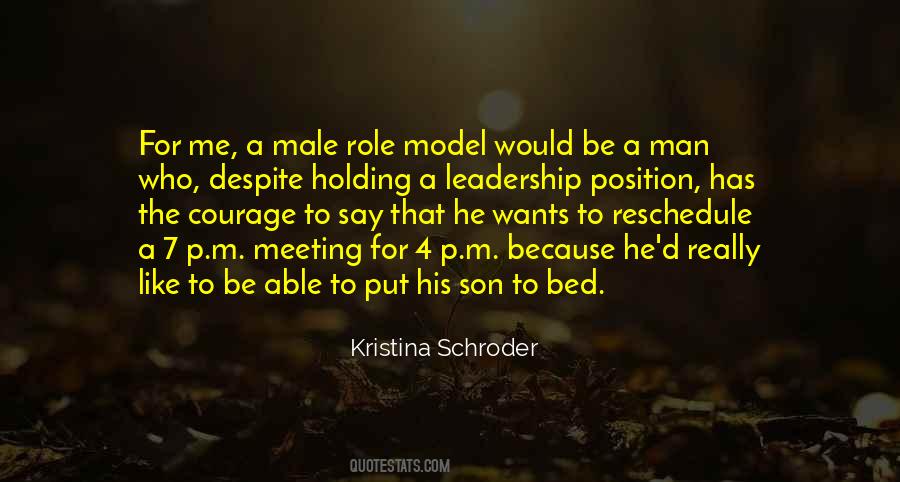 Kristina Schroder Quotes #457286