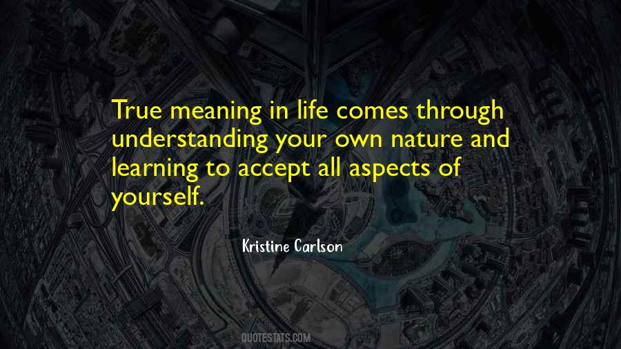 Kristine Carlson Quotes #1876350