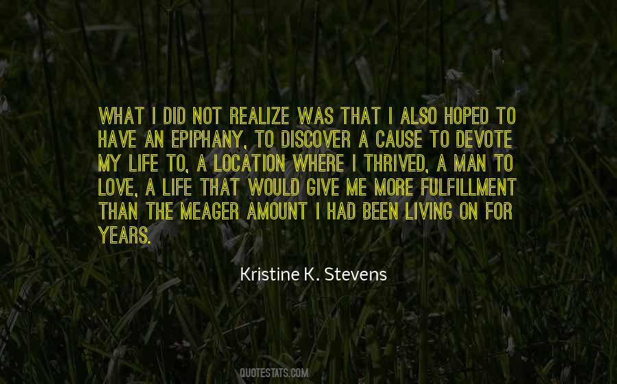 Kristine K. Stevens Quotes #539395