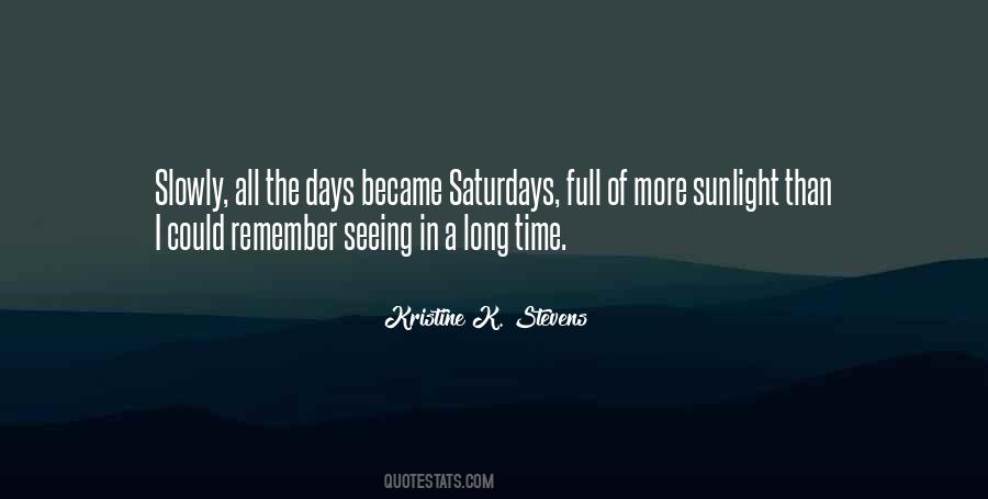 Kristine K. Stevens Quotes #805692