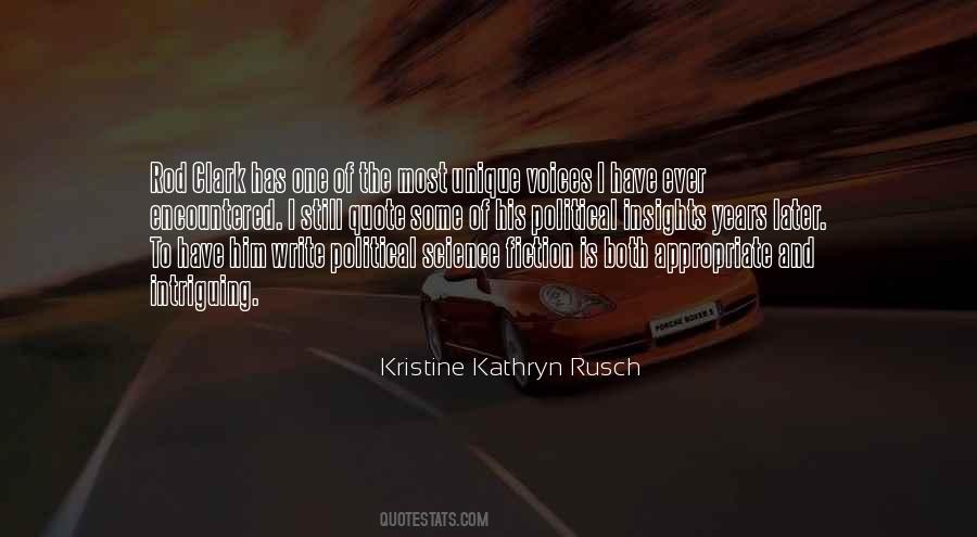 Kristine Kathryn Rusch Quotes #1110223