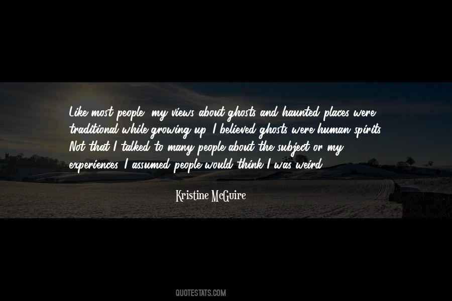Kristine McGuire Quotes #435307
