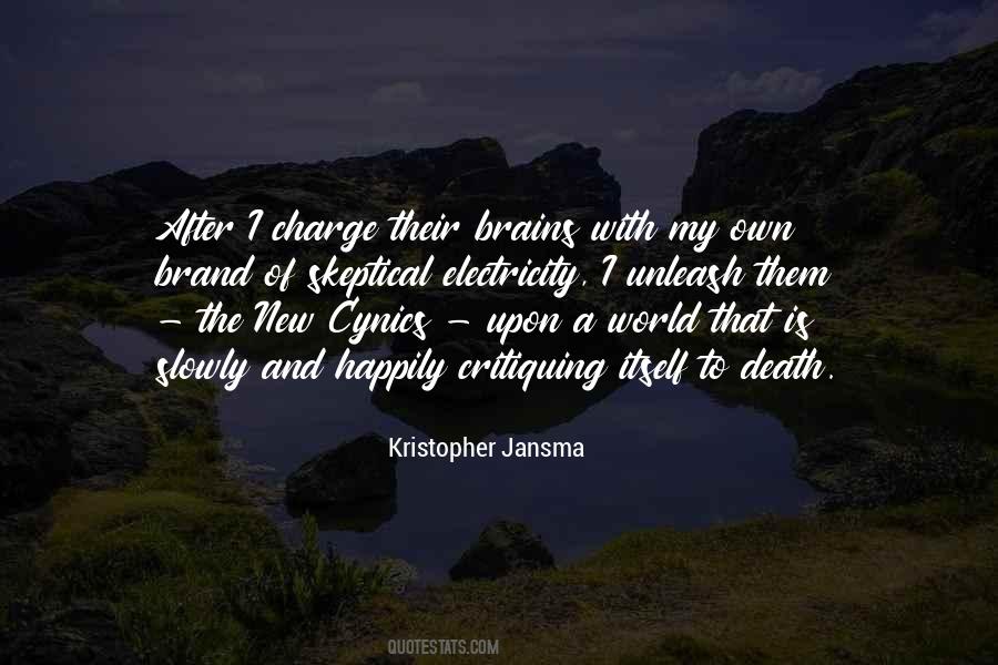 Kristopher Jansma Quotes #216087