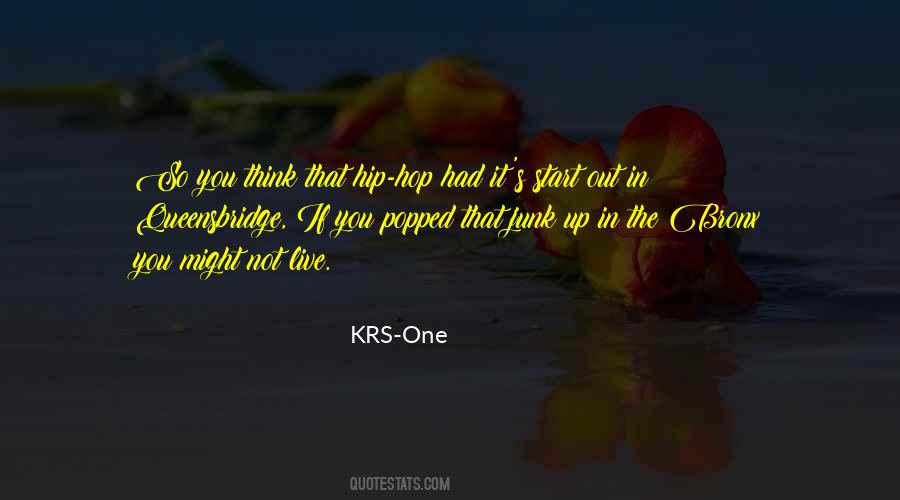 KRS-One Quotes #1087297