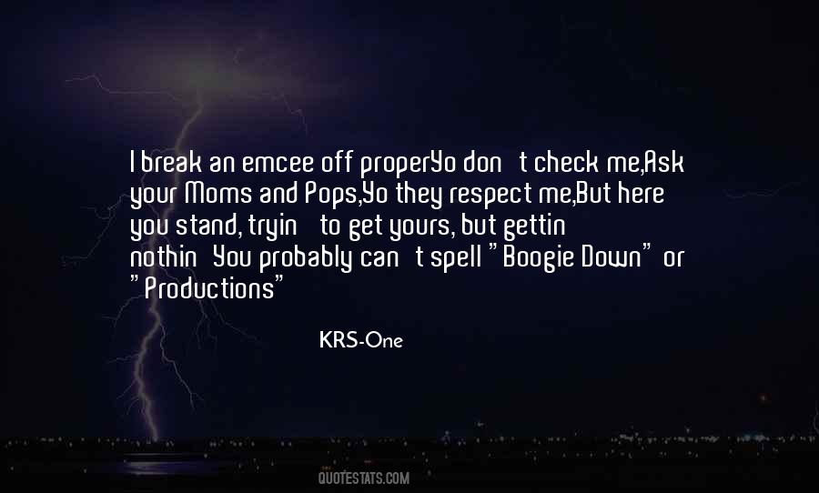 KRS-One Quotes #1852560