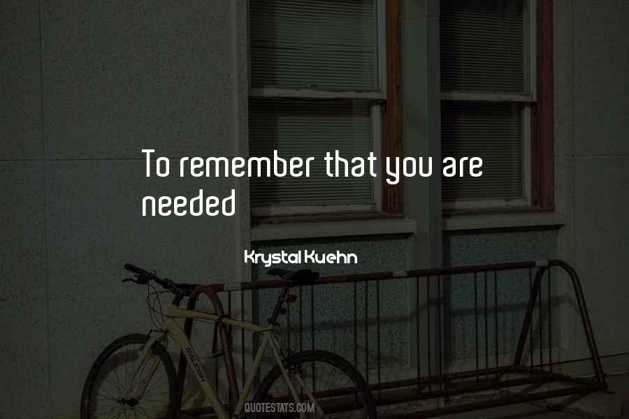 Krystal Kuehn Quotes #1484554 Krystal Kuehn Quotes #1484554