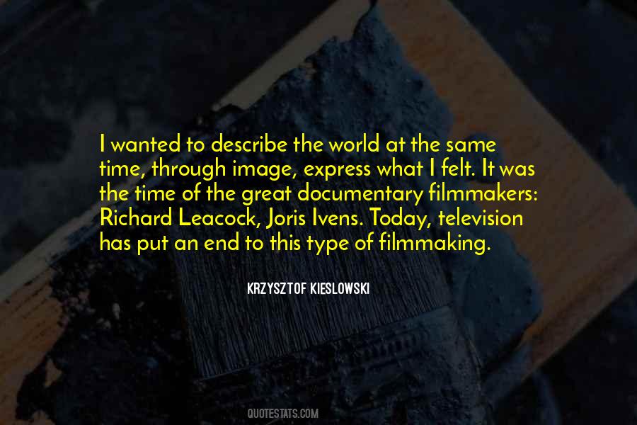 Krzysztof Kieslowski Quotes #1492851