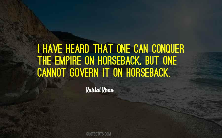Kublai Khan Quotes #1738676