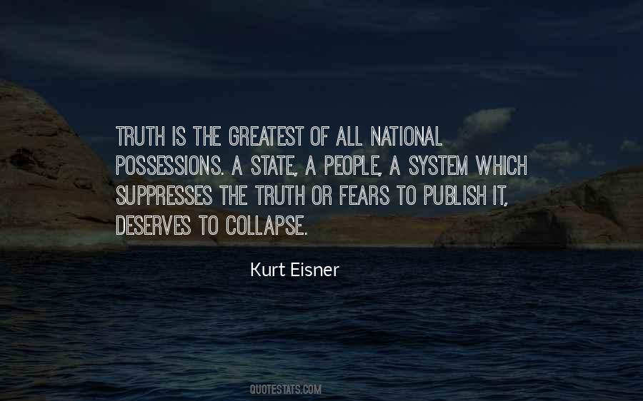 Kurt Eisner Quotes #337553