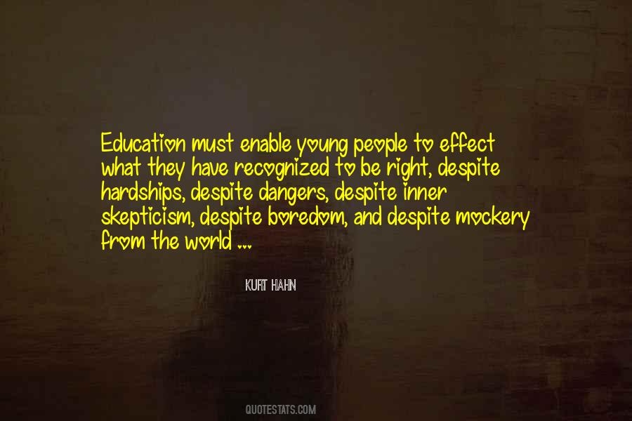 Kurt Hahn Quotes #623322