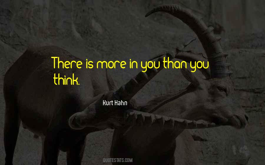 Kurt Hahn Quotes #690110