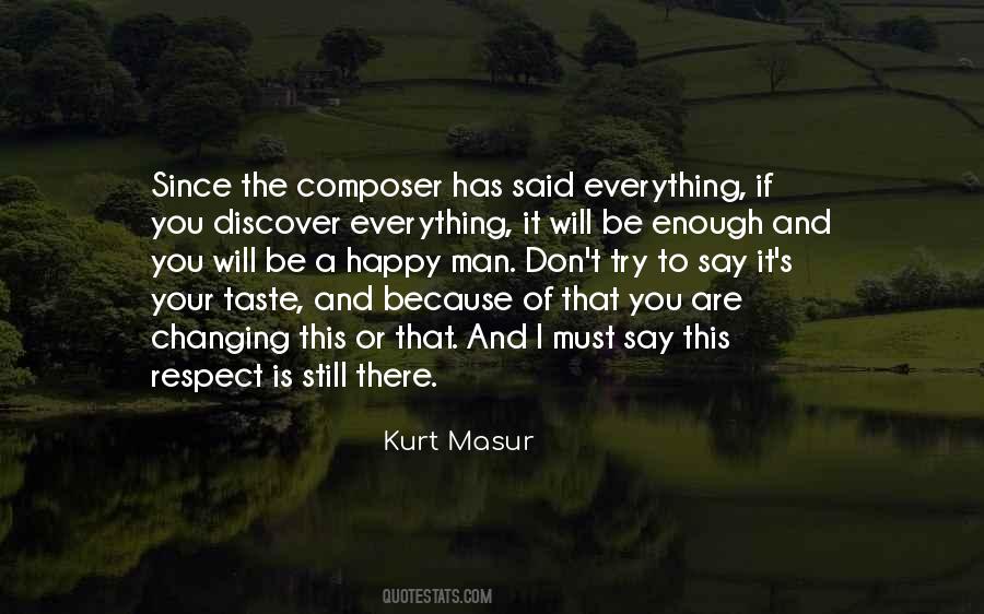 Kurt Masur Quotes #1651356