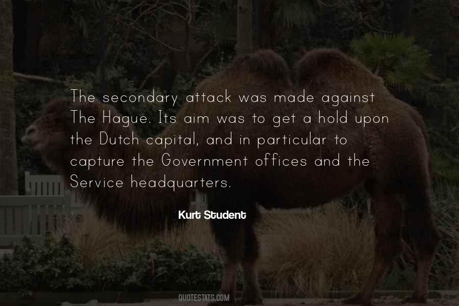 Kurt Student Quotes #1204779