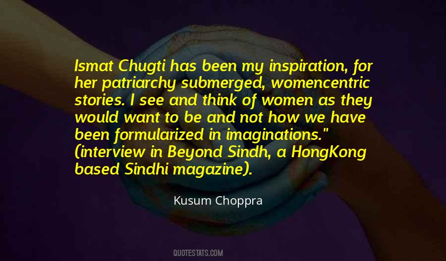 Kusum Choppra Quotes #1738550