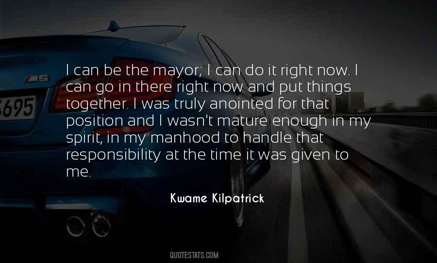 Kwame Kilpatrick Quotes #233855